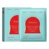 Manikey Guante Rojo Mascarilla Limpiadora Exfoliante Corporal y Cuidado Gel de Ducha 2 en 1 Herramienta para Baño