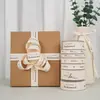 Embalagem de Caixa de Presente com Marca Personalizada pelo Fabricante, Impressão em Fita para Floricultura e Confeitaria, Materiais para Acabamento de Bordas, Fita de Algodão Impressa Personalizada