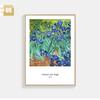 Pintura decorativa de Van Gogh parede de fundo de sofá da sala de estar pintura de parede mural criativo para restaurante varanda do quarto pintura do céu estrelado girassol