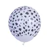 Globos de 12 pulgadas con Estampado Animal Caricatura Perro de la Selva Huella de Perro Estampado de Leopardo Estampado de Vaca Decoración de Fiesta Suministros Globos