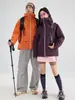 Chaqueta Exterior Rígida para Hombre y Mujer, Capa Interior de Plumas 3 en 1, Cortavientos e Impermeable, Chaqueta de Plumas Desmontable para Senderismo