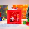 Presente de Natal criativo transfronteiriço novo produto Casa do Papai Noel luz noturna lâmpada de estrela de desenho animado fofa lembrança