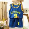 Processamento e Personalização de Uniformes de Basquete, Agasalhos Esportivos para Crianças de Médio e Grande Porte, Conjuntos de Camisa de Basquete