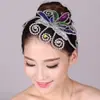 Flor de Cabeza de Xishuangbanna Nuevo Estilo Étnico Performance Étnico Venta al por Mayor Escenario de Danza Clásica Performance de Baile Mujeres Modernas