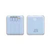 Batería Externa Portátil, Compacta, Ultradelgada, Mini Carga Rápida, Viene con su Propio Cable, Fuente de Alimentación Móvil de Gran Capacidad de 20,000 mAh, Carga Rápida