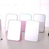 Espejo Cosmético Simple de Escritorio Rectangular Espejo de Princesa Espejo de Tocador Espejo Plegable de Dormitorio