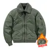 Chaqueta de Algodón Acolchada Gruesa para Hombre Otoño e Invierno, Nueva, con Cuello de Piel Desmontable, Ropa Exterior Casual Cálida, Chaqueta Acolchada de Algodón con Cuello Alto 7911