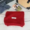 Cachecol Quente de Mistura de Lã de Alta Qualidade Estilo College para Mulheres, Versátil Estilo Coreano para Outono e Inverno, Cachecol de Tricô que Valoriza o Look para Compras