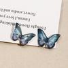 Zhen Tu Hecho a Mano Semitransparente Mariposa 3D Pequeños Accesorios DIY Pendientes Hechos a Mano Funda de Teléfono Decoraciones al por Mayor