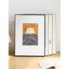 Moldura de Foto de Liga de Alumínio Pendurada na Parede Moldura de Foto Simples Moldura para Bordado Cruzado Puzzle Moldura Personalizada Montagem de Cartaz Moldura de Metal A3