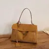 Bolso de Mano Transfronterizo Gran Capacidad 2026 Nuevo Estilo de Moda Bolso de Gamuza Gran Capacidad Hombro Único Cruzado Bolso para Mujer