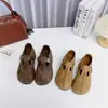 Versión de cuero suave~Nuevos zapatos de plataforma Birkenstock de suela gruesa para verano que aumentan la altura para personas menudas, zapatos de moda Mary Jane versátiles y elegantes