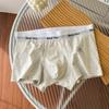 7A Ropa Interior para Hombre de Algodón Puro Bacteriostático Boxers Deportivos Ropa Interior Holgada Transpirable para Niño Letras de Moda