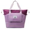Nova bolsa de viagem expansível feminina portátil de grande capacidade Oxford pano saco de bagagem de viagem saco de armazenamento saco Sports Fitness Bag