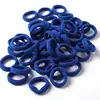 3CM Cor Básica Cor Sólida Argola de Toalha Corda para Cabeça Simples Ins Corda de Cabelo Infantil Estilo Coreano Argola Branca para Cabelo