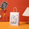 Saco para Embalagem de Presente Tema Unicórnio Saco de Papel Kraft Festa de Aniversário Presente Sacola de Presente Bolsa Fábrica Venda Direta