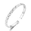 Pulsera Gipplo de plata de ley 9999 para mujer, ideal como regalo de San Valentín.