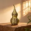 Enfeite de Cabaça de Cobre Senshenafu Latão Puro Saco de Boca Aberta Bagua Cabaça Decoração de Casa Escritório Artesanato Presente Atacado