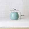 Suri Cerámica Creativo Jarrón Pequeño Manzana Hogar Mini Cerámica Adornos Jarrón Decorativo Hidropónico Mini Jarrón