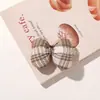 Moda Milenial Festivo Cuadros Relleno de Algodón Accesorios de Lazo Ropa DIY Accesorios para el Cabello Broche Accesorios de Joyería