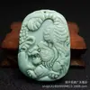 Pingente de Jade de Guizhou Vazado Estilo Antigo Pingente de Jade Pingente de Dragão de Jade Ornamento de Jade Brindes para Conferências Fornecimento para Vendedores de Rua Atacado