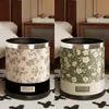 Papelero Retro Francés M^ para Sala de Estar, Dormitorio, Dormitorio Estudiantil, Cocina, Baño del Hogar, Gran Capacidad, Papel de Alto Valor