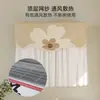 Funda protectora contra el polvo para aire acondicionado de pared, cortina cortavientos para aires acondicionados, se puede usar cuando el aire acondicionado está encendido, para bloquear el viento y prevenir el flujo de aire directo, modelo universal