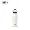 Tyeso Botella Deportiva de Aislamiento Térmico de Larga Duración Taza Portátil al Aire Libre de Acero Inoxidable con Aislamiento al Vacío Taza de Agua Deportiva