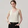 Chaleco Fino de Punto de Cachemira para Mujer con Cuello en V Ajustado y Tirantes Finos Tipo Espagueti, Ajuste Ceñido, Capa Base para Otoño Invierno, Top Bolero
