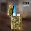 Encendedor DK6620 con dragón repujado y sonido fuerte, encendedor recargable, regalo creativo personalizado para hombres modernos