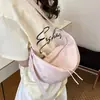 26 Diseños de Nicho de Moda Bolsos Croissant Estilo Coreano, Bolsos Dumpling de Piel Suave, Bolsos de Hombro, Bolsos Cruzados Casuales para el Día a Día