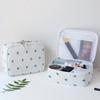 Bolsa de cosméticos para viagem ao ar livre Bolsa de cosméticos portátil de grande capacidade Bolsa de cosméticos feminina Coreia do Sul Bolsa de armazenamento de cosméticos à prova d'água