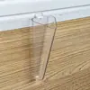 Acessório de Suspensão para Mesa: Porta-Caneta Flexível para Fenda de Tela, Caixa de Armazenamento para Estação de Trabalho, Cinza, Porta-Caneta Transparente