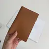 Porta Identificación Pasaporte con Cremallera de Piel de Vaca de Primera Capa Porta Tarjetas Integrado Piel Genuina Bolsa de Almacenamiento Multifuncional Billetera para Monedas Tarjeta de Transporte