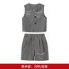 Hanfu de estilo chino nuevo para niños, traje Tang, chaleco bordado de estilo nacional para niños, conjunto de verano para niños, atuendo para presentación en pasarela