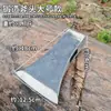 Machado Feito de Aço de Trilho, Forjado para Rachar Lenha, Machado de Aço de Alto Manganês para Uso Doméstico, Ferramenta para Cortar Árvores e Quebrar Tocos de Árvore, Ferramenta Especial para Marcenaria, Machado Wenshan