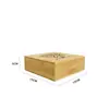Caja de Almacenamiento de Madera de Bambú Caja Cuadrada de Madera Tapa Hueca Cielo y Tierra Caja de Almacenamiento Caja de Joyería Caja de Regalo Caja de Regalo Personalizada