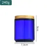 Tapa de Aluminio Marrón con Borde Enrollado, Taza de Aromaterapia, Taza para Velas de Aceite Esencial, Botella Difusora de Vidrio Transparente, Adorno para Eliminar Olores del Baño