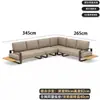 Juego de Sofás para Exterior Modelo Home Courtyard Terraza Madera Maciza Muebles de Ocio Diseñador Nórdico Exterior Silla Lounge de Teca