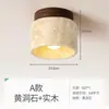 Lámpara de Techo Silenciosa Estilo Japonés, Arte Creativo de Diseñador, Pasillo Nórdico, Vestíbulo, Casa de Huéspedes, Balcón, Luz