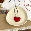 Collar de Tela Hecho a Mano Coreano Halter para Niños, Ropa Linda y Dulce, Colgantes para Suéteres, Accesorios para Ropa de Otoño e Invierno, Hecho a Mano