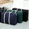 Saco para Mudança Saco para Armazenamento de Colcha Espessado Portátil Grande Capacidade Saco para Embalagem de Mudança Fita Amarela Cor Sólida Saco de Bagagem Atacado