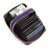 Bolsa para tarjetas ins monedero para mujer simple de alto nivel de gran capacidad bolsa para tarjetas para mujer doble cremallera organ bolsa para tarjetas al por mayor