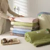 2026 Nuevo Modelo Colcha de Verano Sellada en los Bordes de 40 Unidades, Colcha de Verano Refrescante, Colcha para Aire Acondicionado Juego de Cuatro Piezas