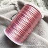 Fio de nó chinês corda vermelha atacado 100 metros linha vermelha corda de mão material de corda de fio trançado DIY 5 fios Coreia do Sul fio