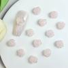 Explosões Transfronteiriças Joias para Manicure Rosa Banhado Mabei Laço Camélia Unha Postiça Acessórios para Unhas Material