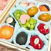 Material de Relleno Estilo Francés Regalo DIY Caja de Regalo de Frutas Material de Empaque Perlado Papel de Seda Engrosado Cinta