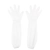 Guantes desechables gruesos para el hogar, alargados, de PE, con boca de haz y para amasar masa, especiales para lavavajillas de cocina, limpieza impermeable de ropa.