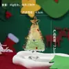 Adornos de Vidrio para Árbol de Navidad Zibo Glaseados de Dos Tonos Enrollados a Mano Decoración de Escritorio Accesorios para Coche Regalos de Navidad