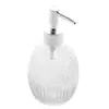 Porta Sabonete Vidro Líquido Redondo Sortido 350ml - Lyor